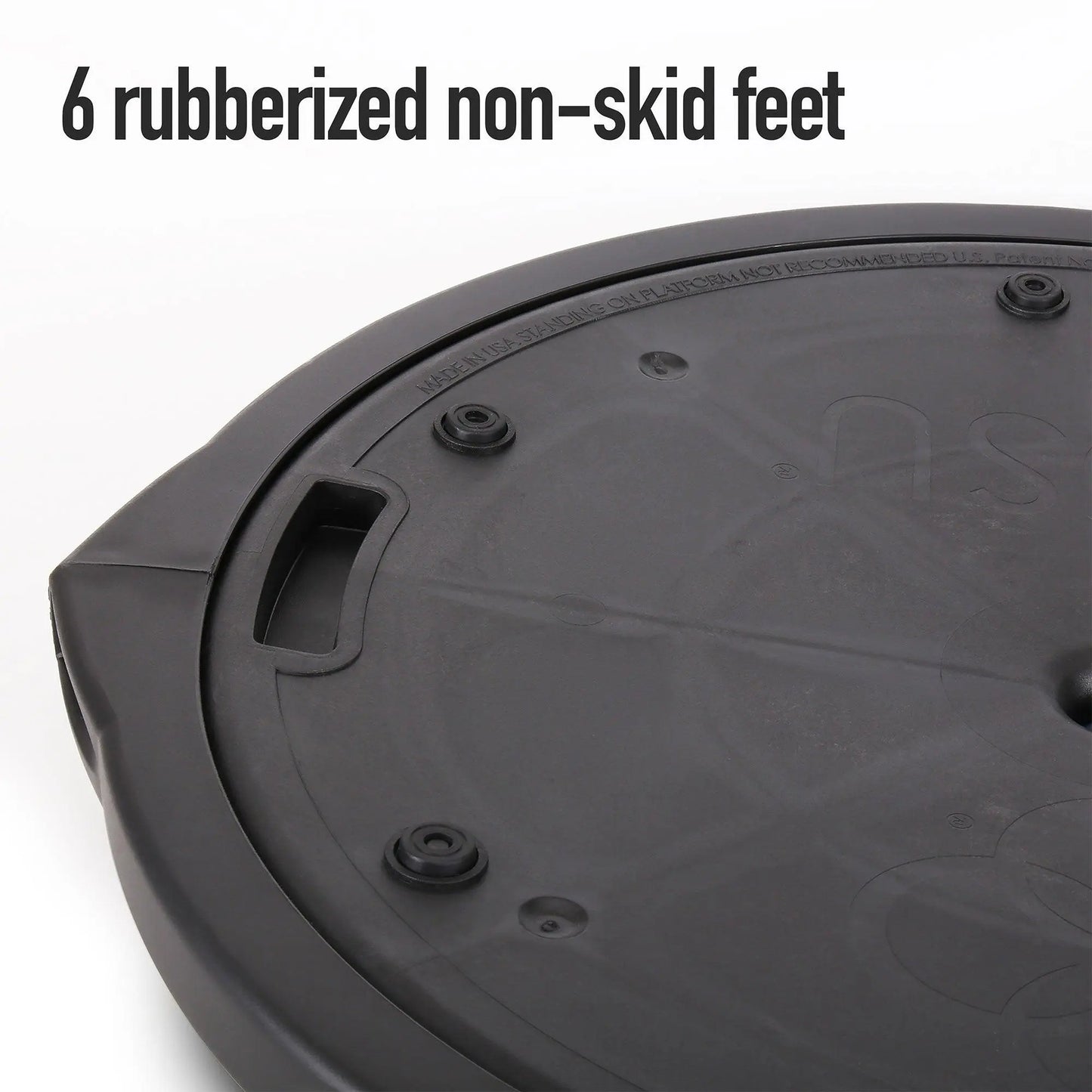 Bosu Home Balance Trainer for Strength, Flexibility, and Cardio Workouts