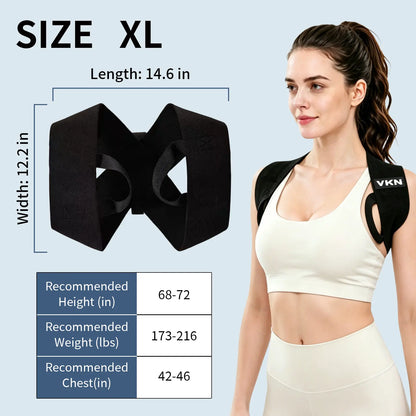 Shoulder straps for better posture