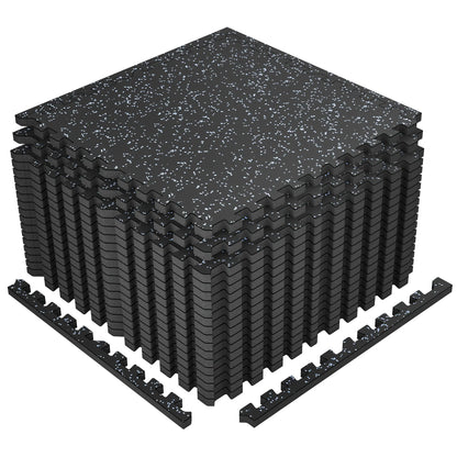 Extra-Thick Rubber Top Exercise Mat