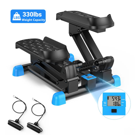 3-In-1 Mini Stair Stepper with Kneeguard Cushion Pedal