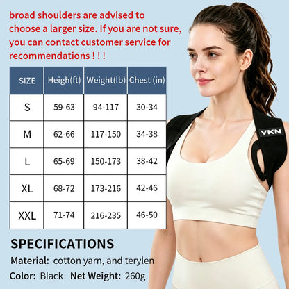 Shoulder straps for better posture