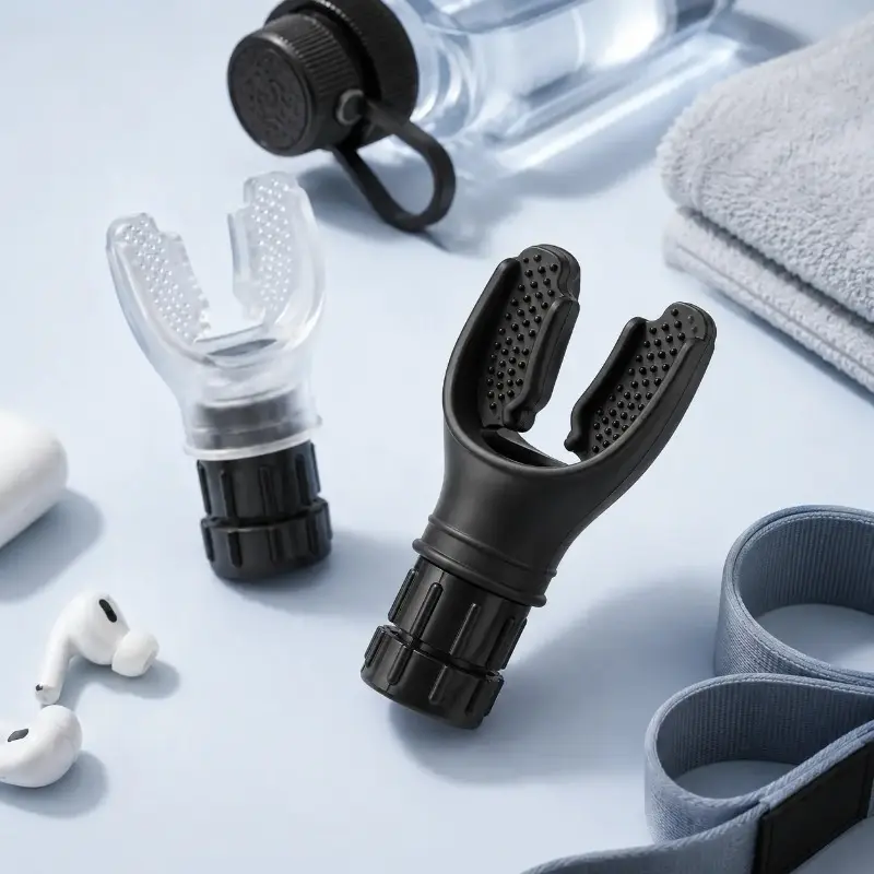 2Pcs Portable Breathing Trainer - Adjustable Resistance