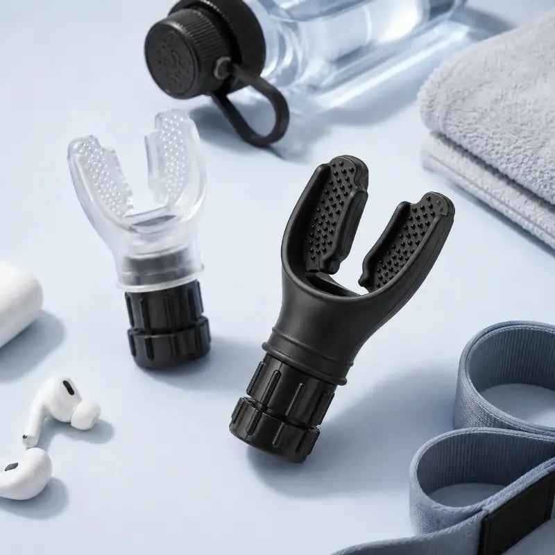 2Pcs Portable Breathing Trainer - Adjustable Resistance