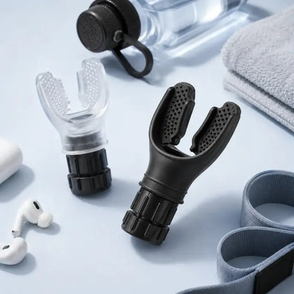 2Pcs Portable Breathing Trainer - Adjustable Resistance