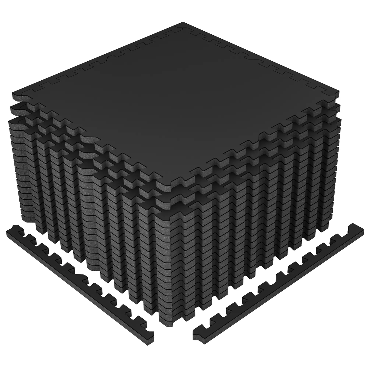 Extra-Thick Rubber Top Exercise Mat