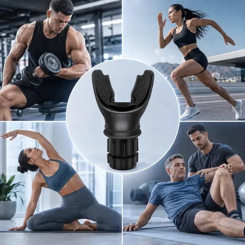 2Pcs Portable Breathing Trainer - Adjustable Resistance