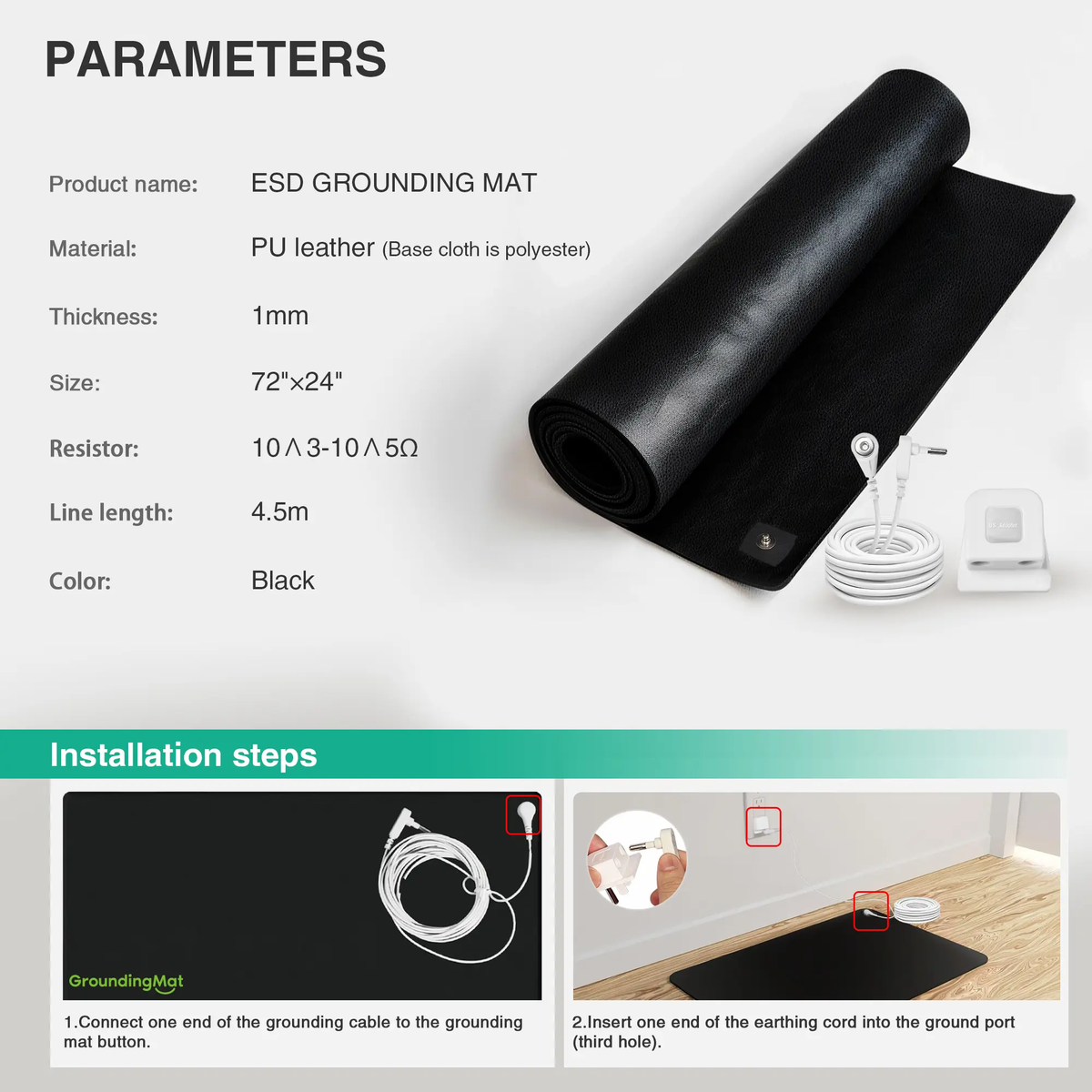 Grounding Mat for Yoga