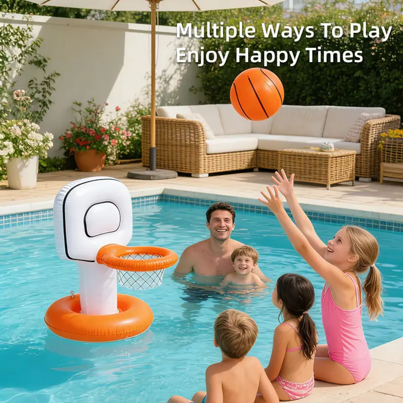 Inflatable Basketball Hoop for Kids