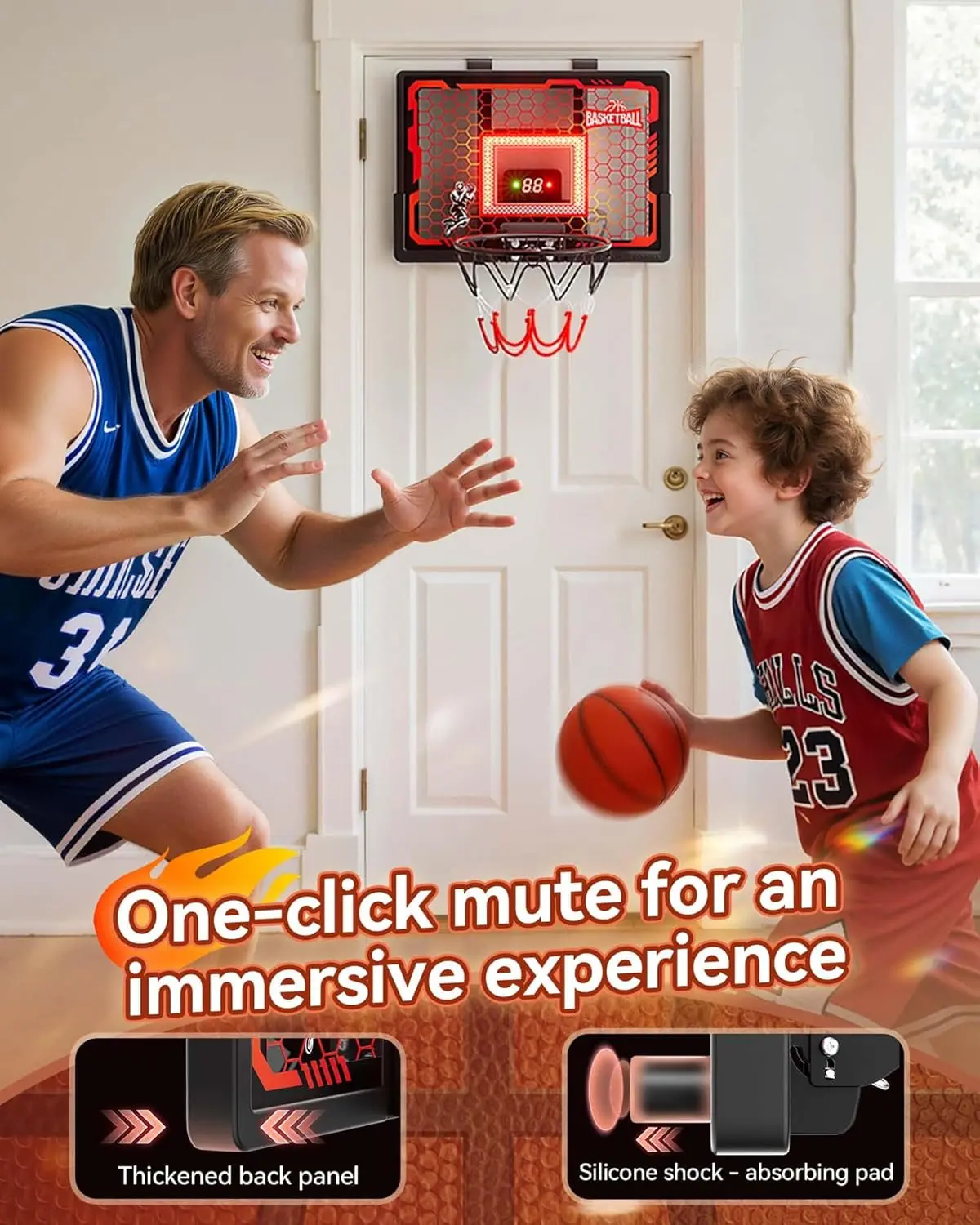 Indoor Basketball Hoop Pro for Kids