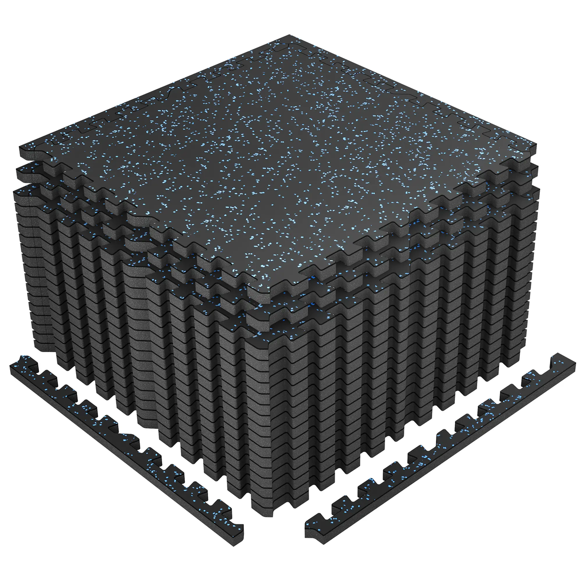 Extra-Thick Rubber Top Exercise Mat