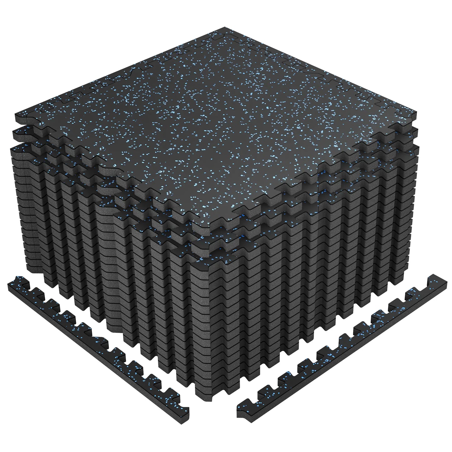 Extra-Thick Rubber Top Exercise Mat