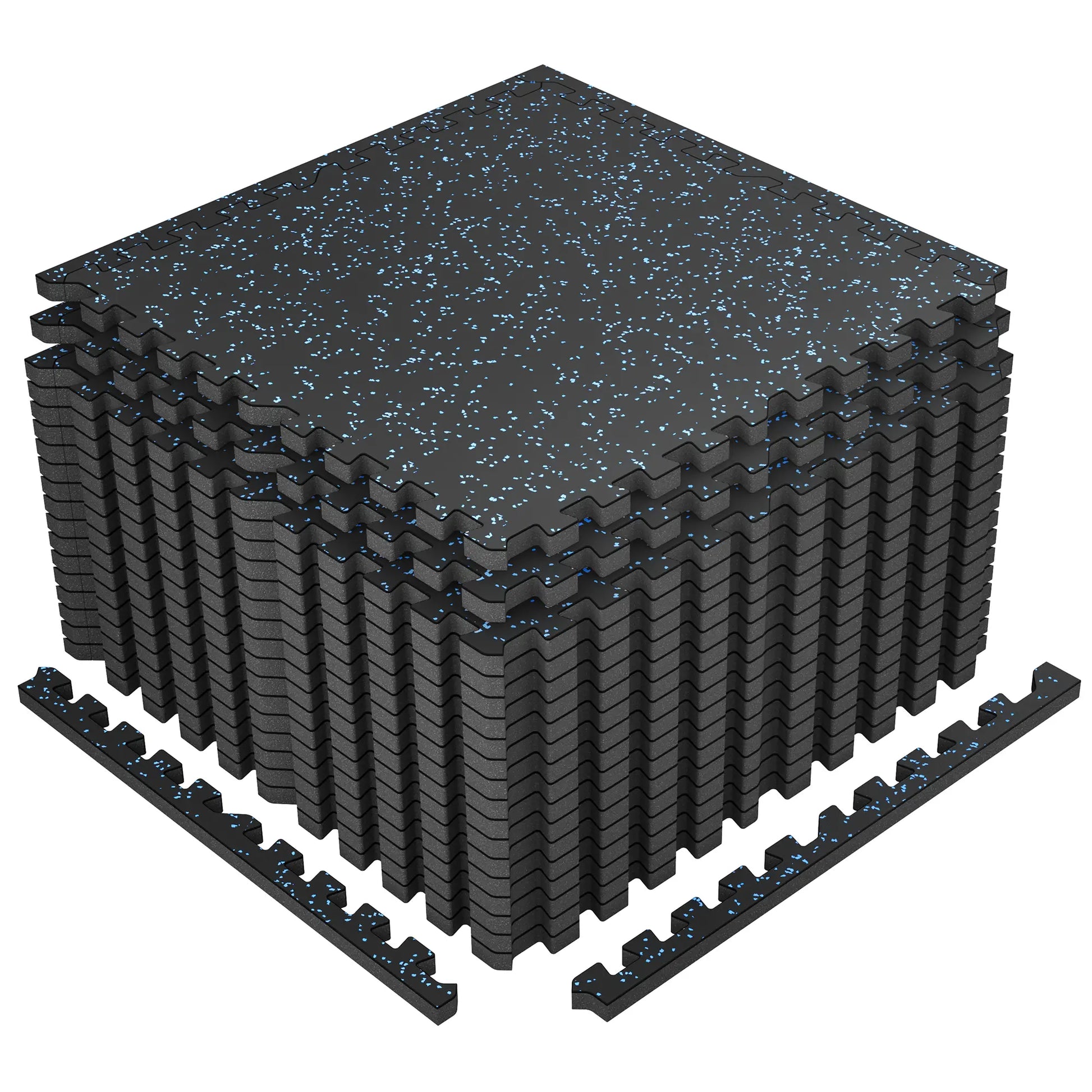 Extra-Thick Rubber Top Exercise Mat