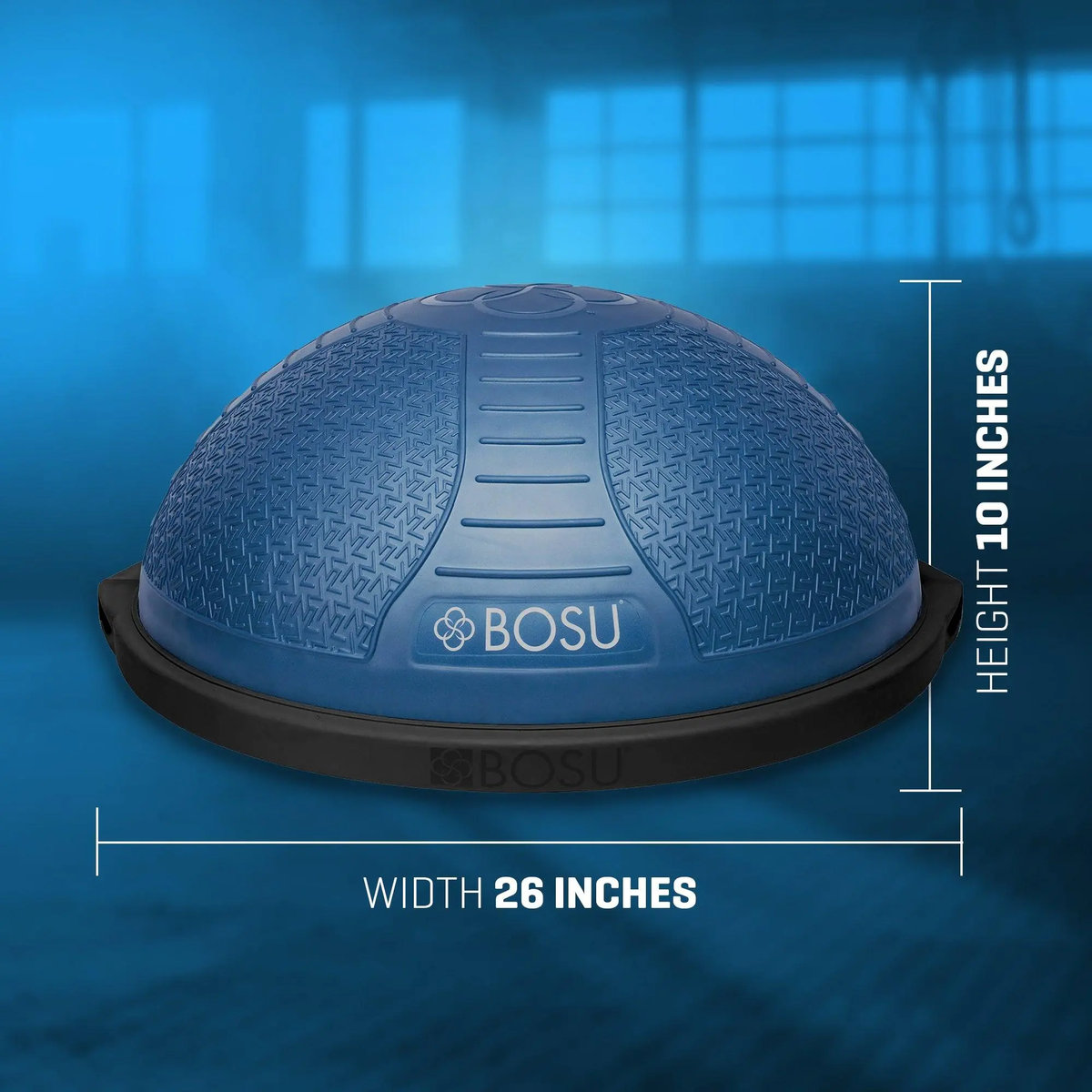 Bosu Home Balance Trainer for Strength, Flexibility, and Cardio Workouts