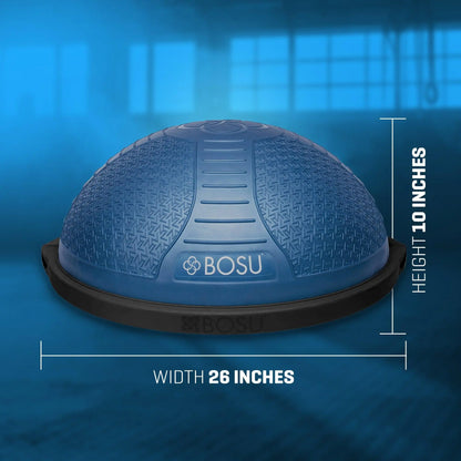 Bosu Home Balance Trainer for Strength, Flexibility, and Cardio Workouts