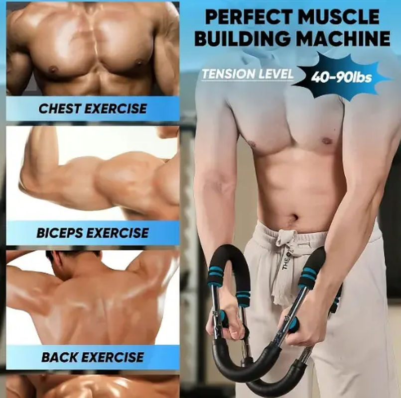 Arm Trainer , 60-110Lb Adjustable Chest Workout Equipment