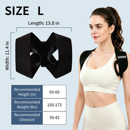 Shoulder straps for better posture