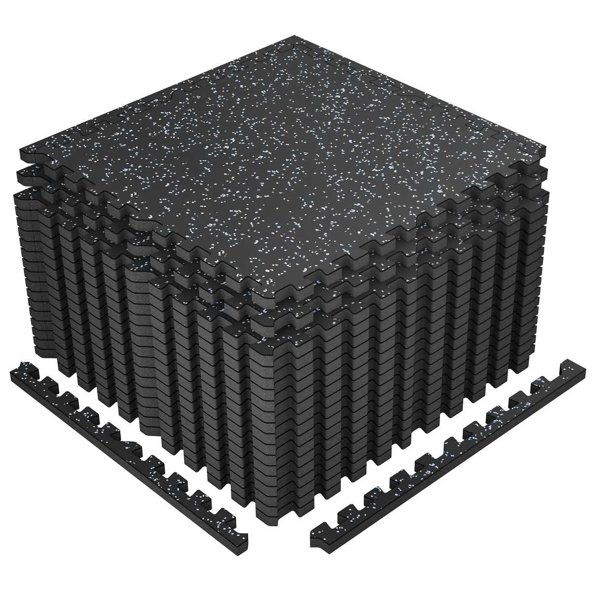 Extra-Thick Rubber Top Exercise Mat
