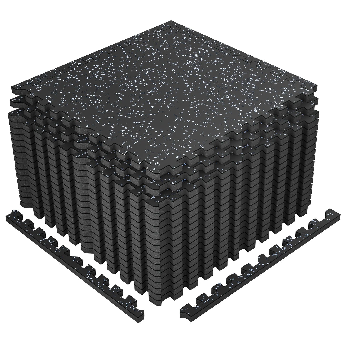 Extra-Thick Rubber Top Exercise Mat