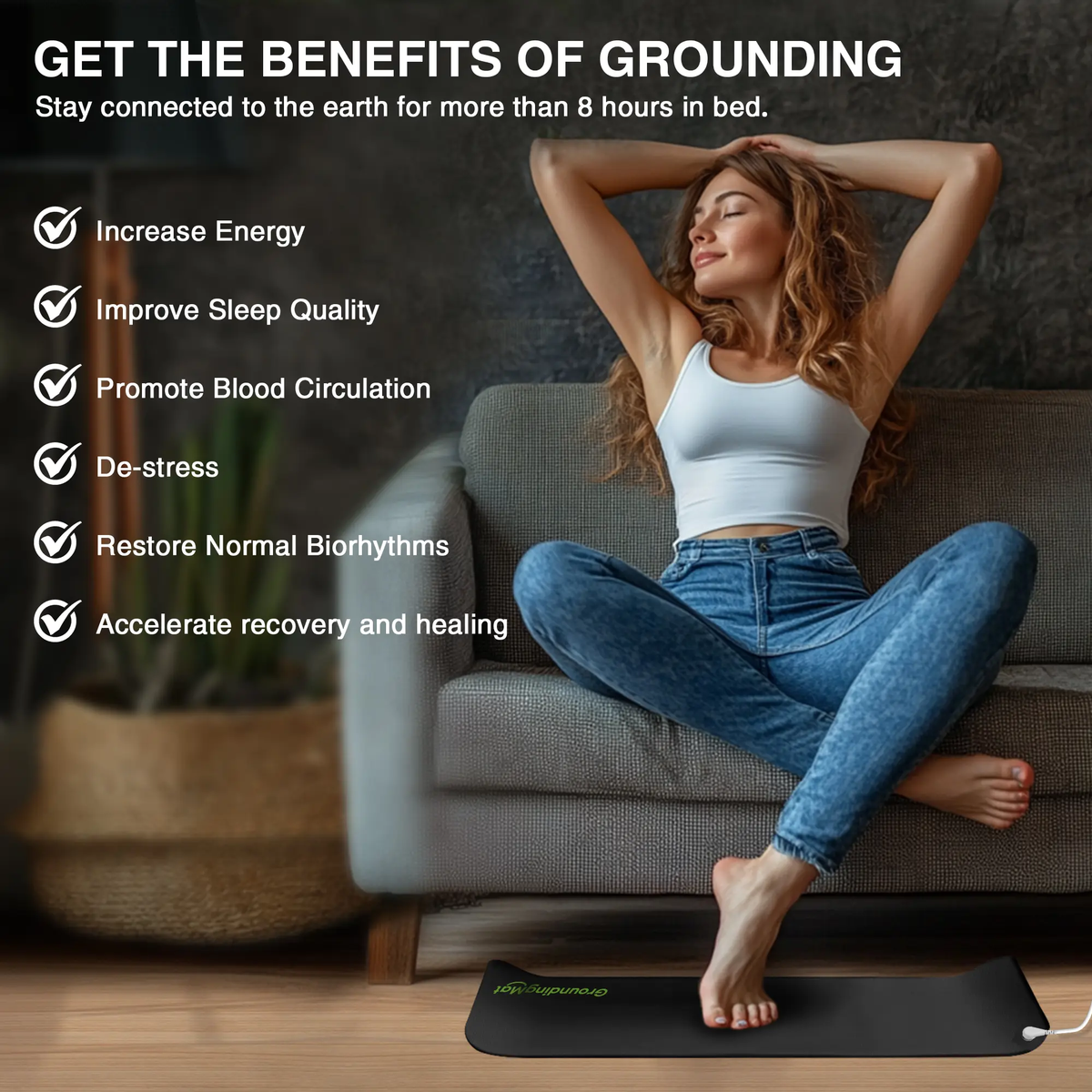Grounding Mat for Yoga