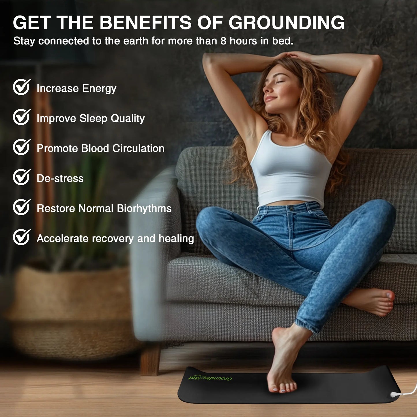 Grounding Mat for Yoga